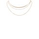 Layered Herringbone Chain Necklace