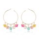 The butterfly earrings stud earrings