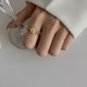 Niche design sense portrait ring female fashion personality ins titanium steel index finger ring light luxury exquisite